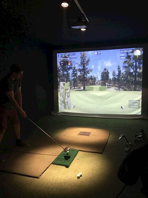 Construyendo un simulador de golf casero