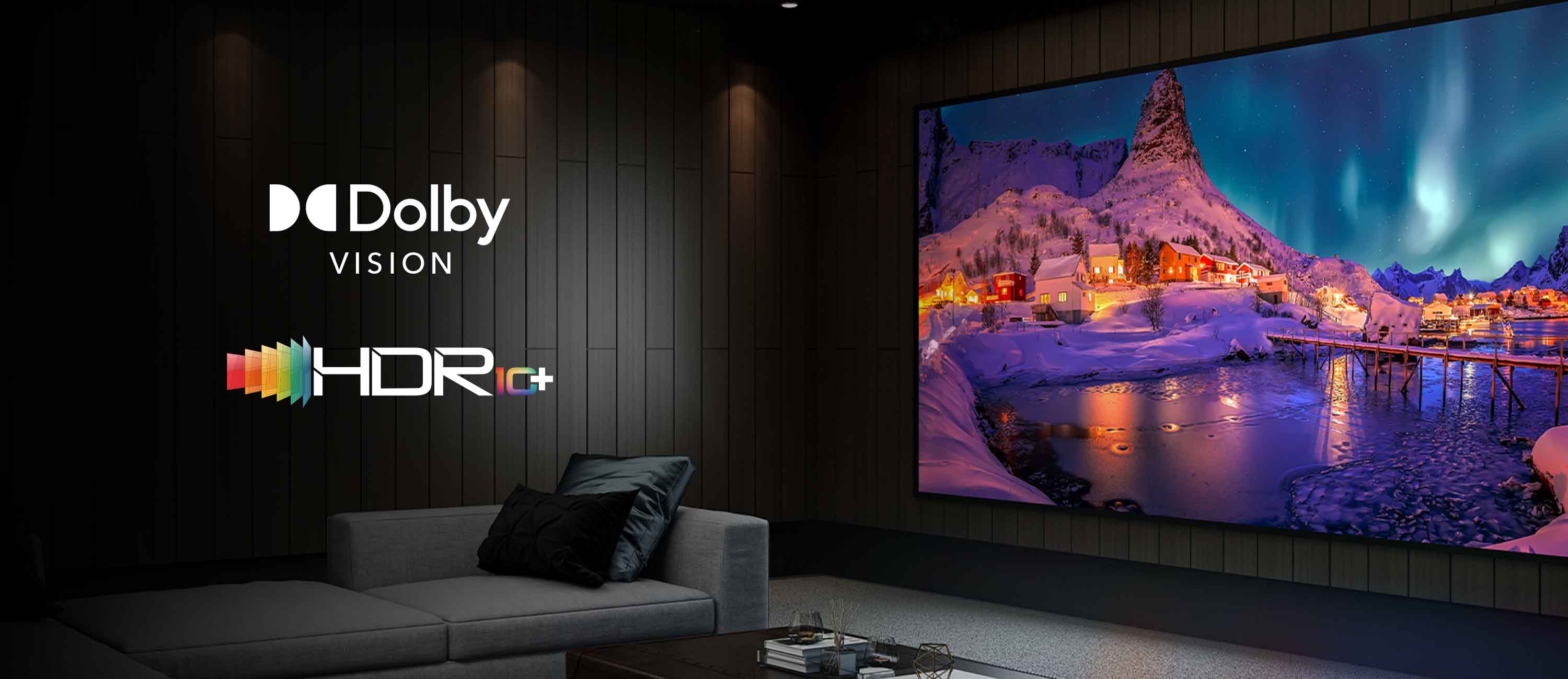 Desarrollado por Dolby Vision® y HDR10+