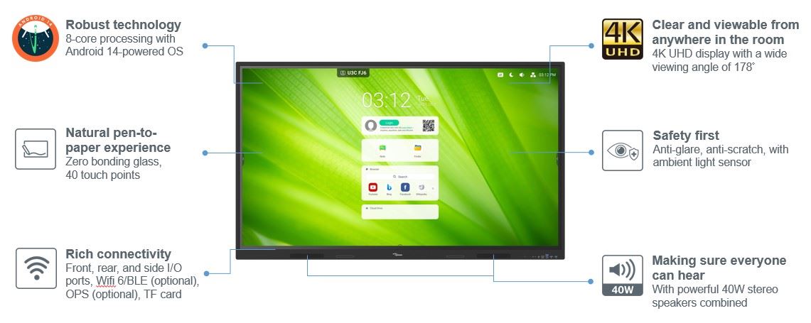 Características destacadas del hardware de la serie 1