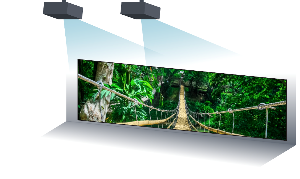 Procesador para Edge-blending y warping integrado