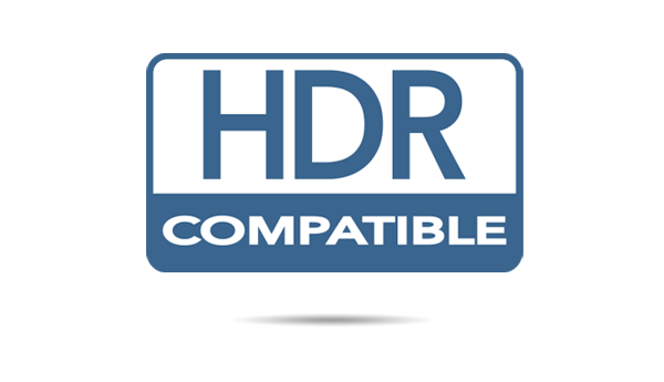 Compatible con HDR y HDR